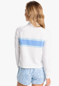 *MORE COLORS* Bridget Stripe Quarter Zip