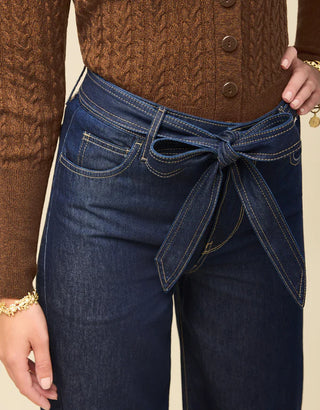 Faye Denim Trouser Midnight Marina Rinse Wash