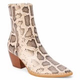 Caty Boot Natural Multi Snake