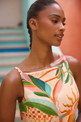 Zaraya Romper Whimsy Tropical