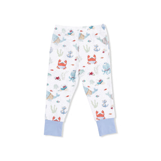 Sailor Sea Creatures Short Sleeve Loungewear Set