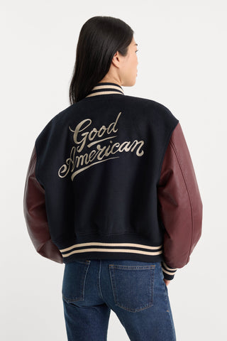 Team Varsity Jacket New Navy