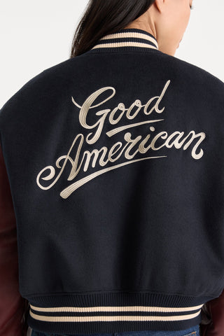 Team Varsity Jacket New Navy