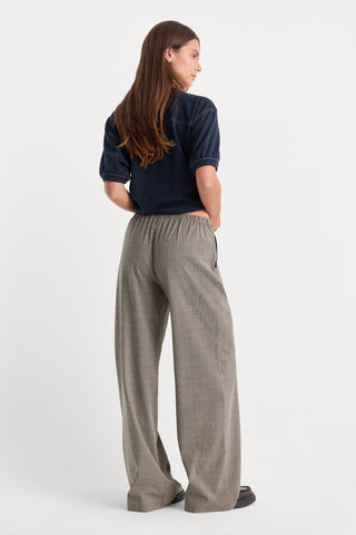 Pull On Trouser Mini Plaid