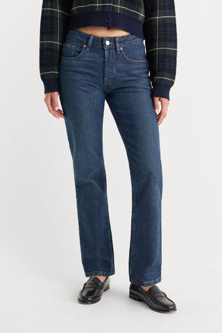 Vintage Straight Jeans Quirk Indigo1329