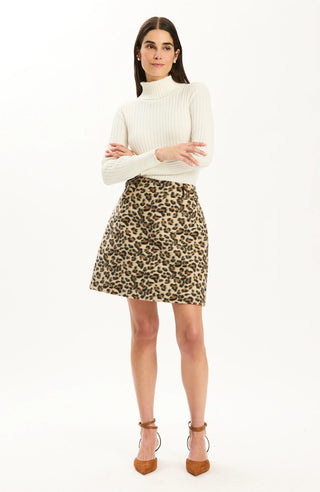 Twiggy Cheetah Skirt Multi