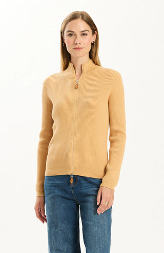Chatham Rib Cardigan Camel