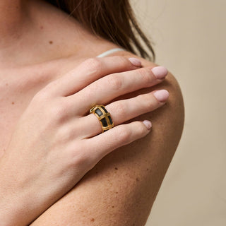Gaia Ring Ebony