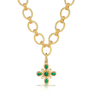 Monique Gem Pendant Malachite