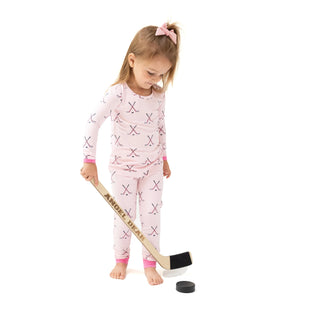 Hockey Pink L/S Loungewear Set