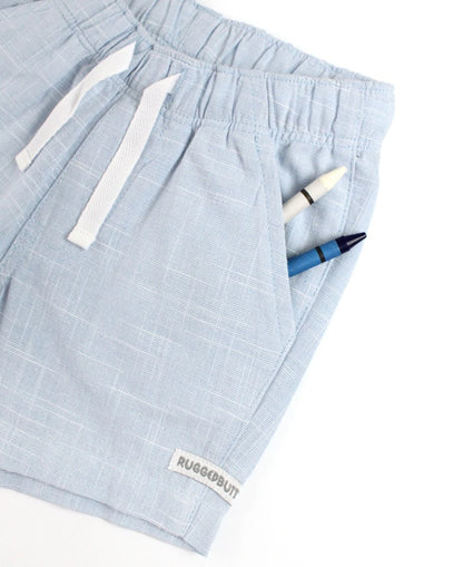 Windsurfer Blue Woven Pull-on Shorts