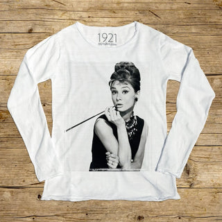 Audrey Hepburn Signature Long-Sleeve T-Shirt // PRE-ORDER