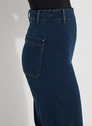 Erin Hi Waist Wide Leg Denim Indigo