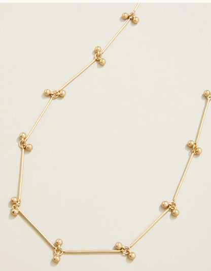 Eliza Necklace 18” Gold