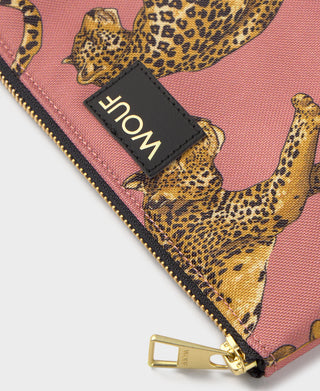 Blush Leopard Pouch