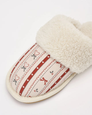 Slippers Candy Cane Lane