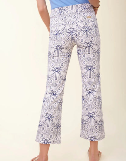 Maren Kick Flare Pant Ogeechee Palm Geo