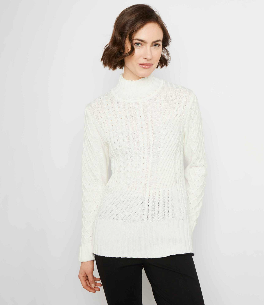Bylyse Ivory Sweater