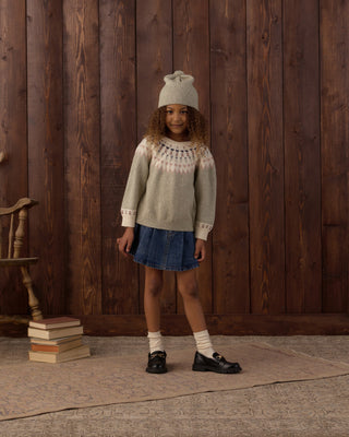 Fair Isle Sweater Sage