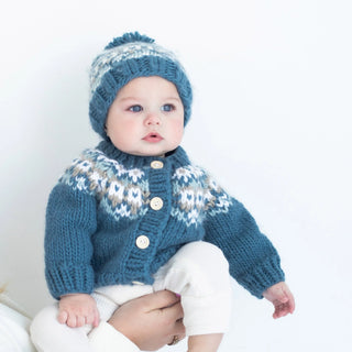 Fairisle Slate Cardigans Sweater