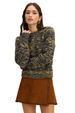 Whipstitch Ezra Skirt Chestnut