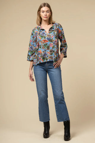 Bebe Top Antique Petals