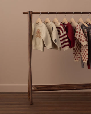 Aspen Sweater Tree Jacquard Parchment