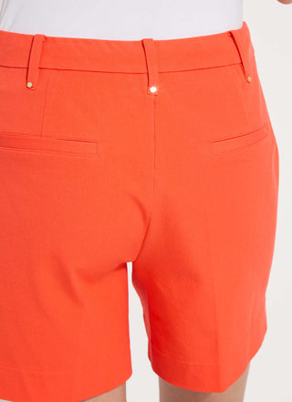 Amanda Stretch Twill Short Red Kiss