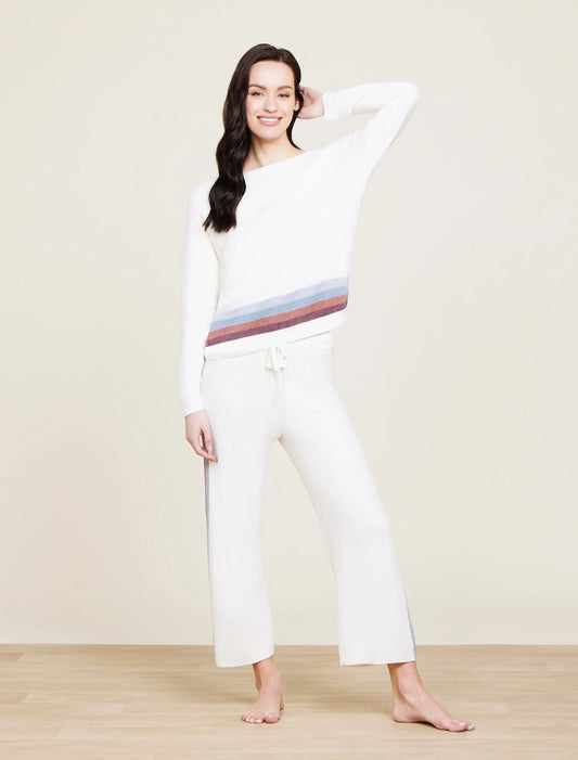 CozyChic Lite Multi Stripe Pullover