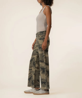 Meg High Rise Wide Leg Olive