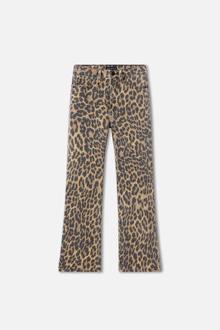 Good Kick Flare Leopard Jeans Lucky Leopard