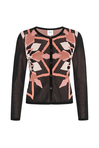 Avia Cardigan Moroccan Snowflake