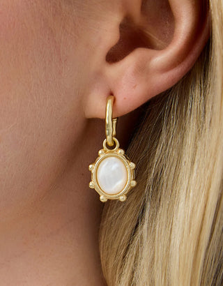 Mercer House Drop Hoop Earrings