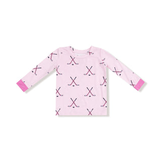 Hockey Pink L/S Loungewear Set