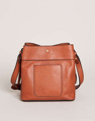 Siren Demi Crossbody Saddle Brown
