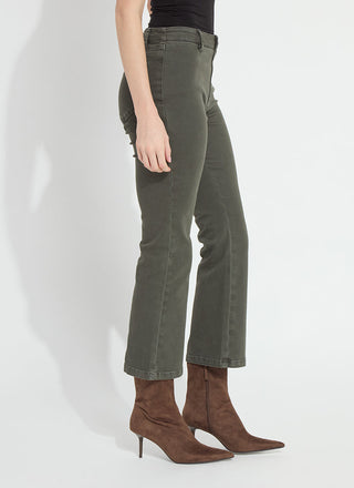 Ankle Estelle Everyday Flare Denim Asutex Mosswood