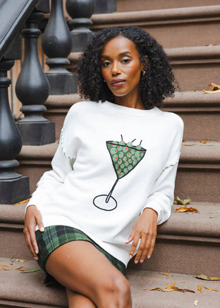 Riley Crewneck Sweater Extra Olives