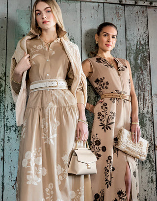 Ella Seagrass Belt Pecan