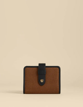 Sable League Mini Wallet Toffee/Black