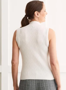 *MORE COLORS* Sleeveless Mock Neck Top