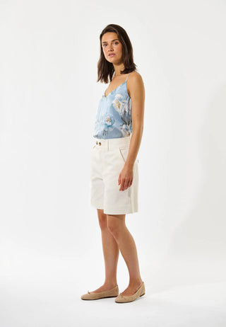 Cecilia Shorts Natural White