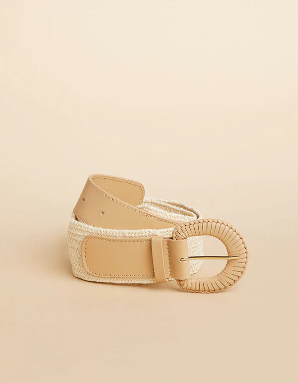 Lillian Belt Pale Sand