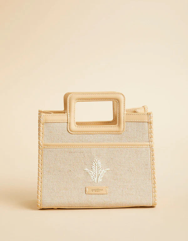 Raffia Crossbody Palm Reed