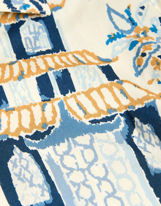 Lupita Midi Dress Flagler Cream