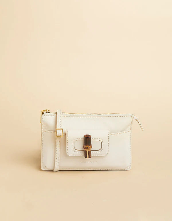 Lindsey Phone Crossbody Pearl