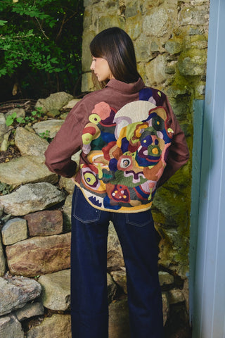 Miracle Garden Top Brunette