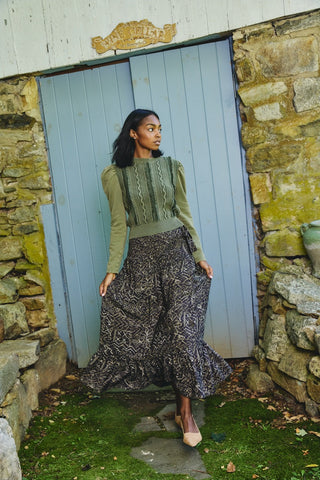 Liv Knit Pullover Ivy Garden