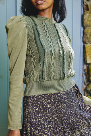 Liv Knit Pullover Ivy Garden