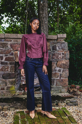 Ida Top Deep Mahogany