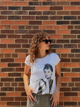 Audrey Hepburn Signature T-Shirt